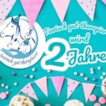 Tierisch gut therapiert wird 2 Jahre alt